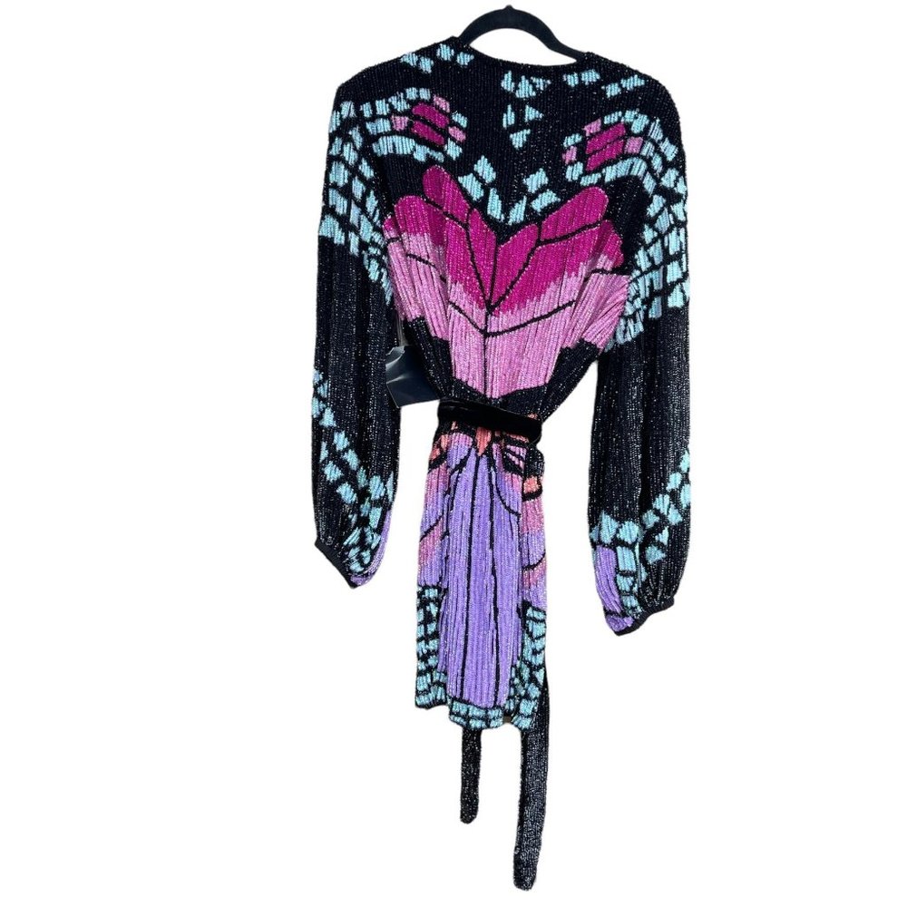 Retrofete Gabrielle Robe in Butterfly - Picture 7 of 11